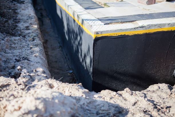 Residential Vapor Barrier Installation installation at a Great Neck, NY home by SJ Waterproofing Pros